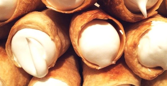 Слоеные трубочки с кремом