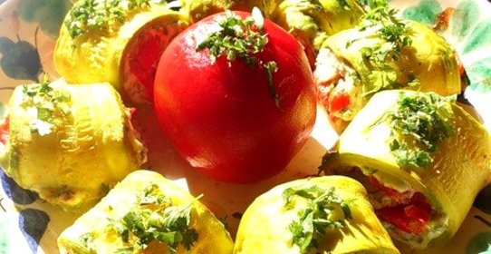 Кабачки с фаршем