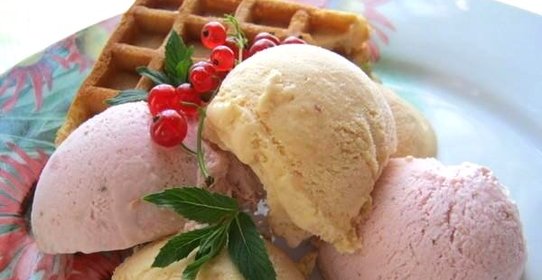 Мороженое из сгущенки