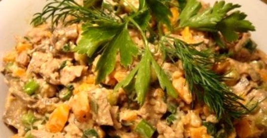 Салат по-грузински