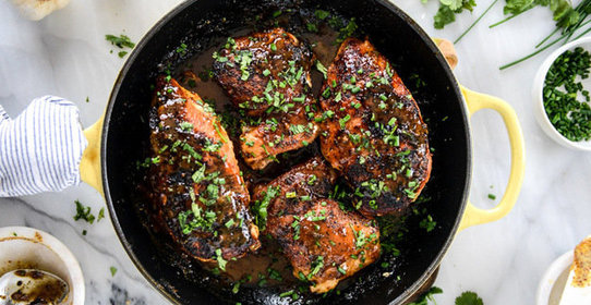 Курочка по-дижонски