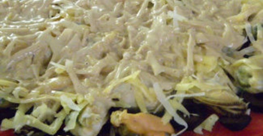 Салат с морепродуктами