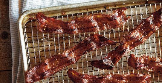 Бекон в кленовом сиропе