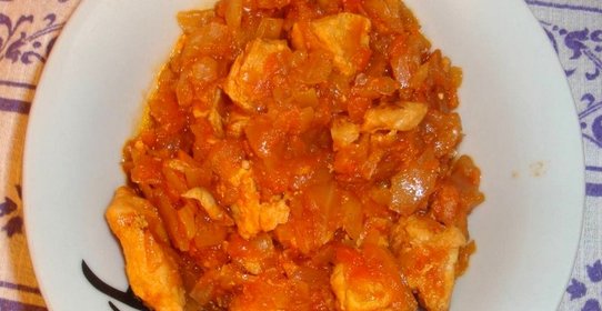 Индейка с капустой