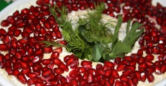 Салат Гранатовый браслет