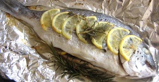 Лещ в фольге