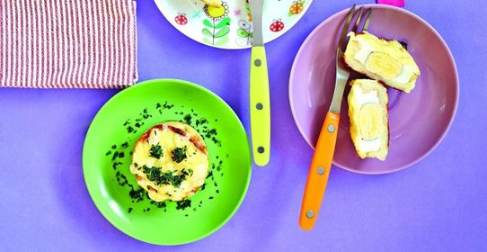 Картофельные гнезда с яйцом