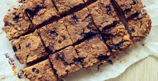 Пирог из нута с шоколадом