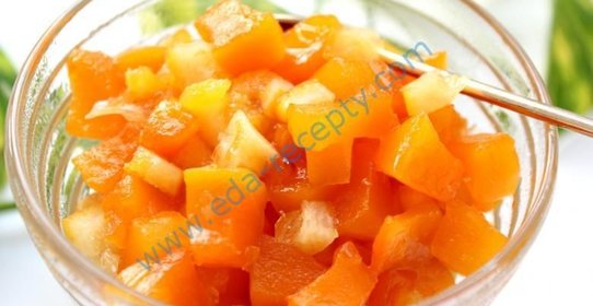Варенье из тыквы с апельсином и лимоном для похудения