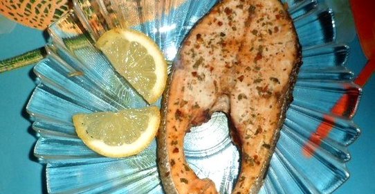 Запеченная кета