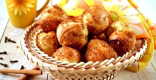 Поповеры с пряным топпингом