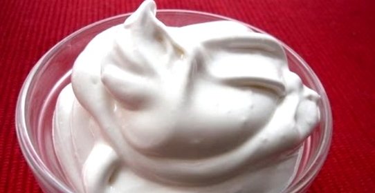 Белковый крем с желатином