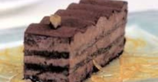 Шоколадно-апельсиновые пирожные