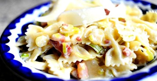 Макароны с Панчетта