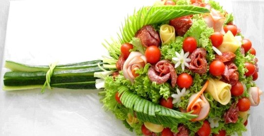 Салат Цветок