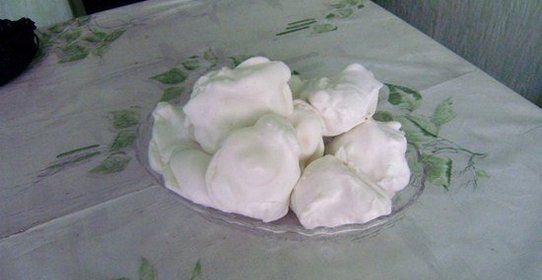 Домашний сахарный зефир