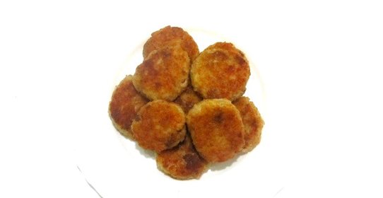 Рисовые котлетки с фаршем