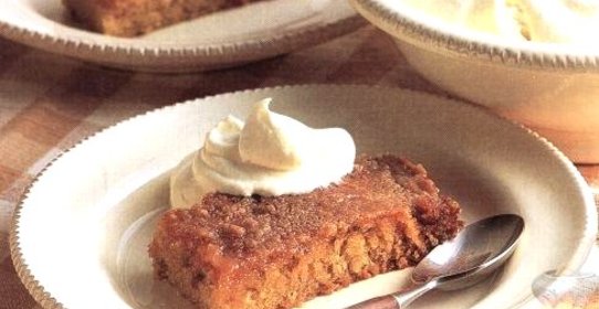 Карамельный пудинг с фиником