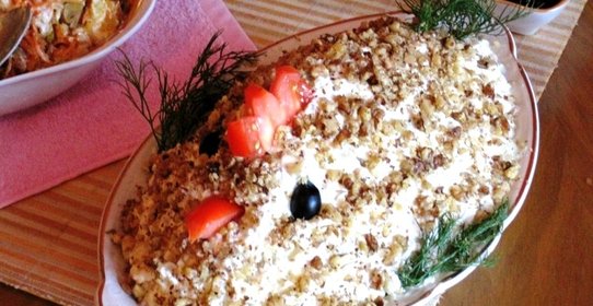 Салат Курочка Ряба