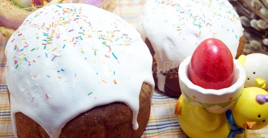 Кулич пасхальный «Маковый»