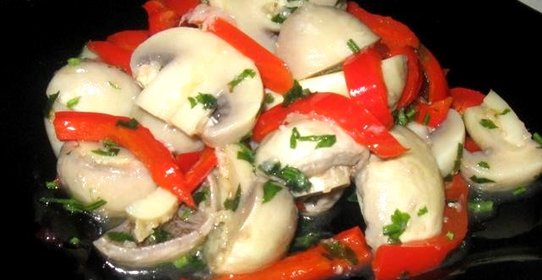 Маринованные шампиньоны