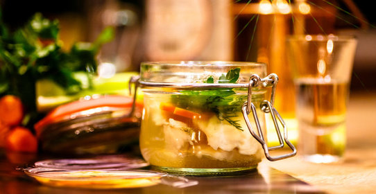 Сметанное желе