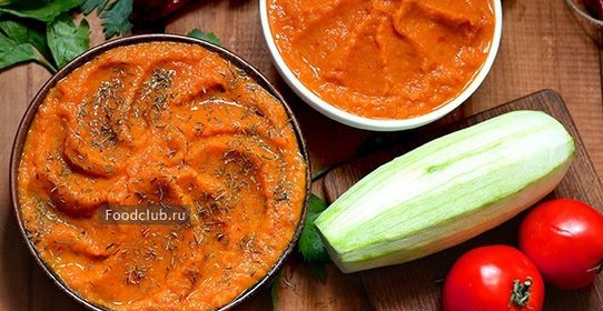 Кабачковая икра в мультиварке
