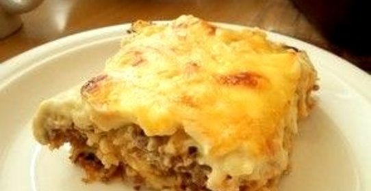 Вермишель с фаршем