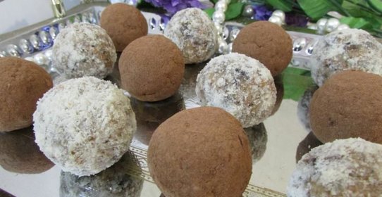 Постные конфеты из пшена