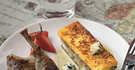 Полента с цесаркой