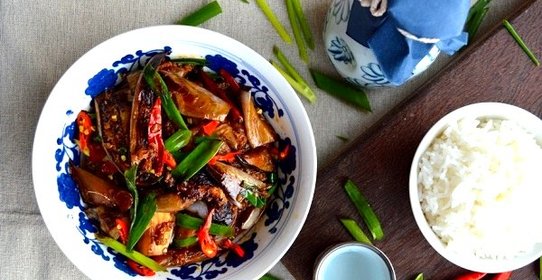 Жареные баклажаны по-китайски