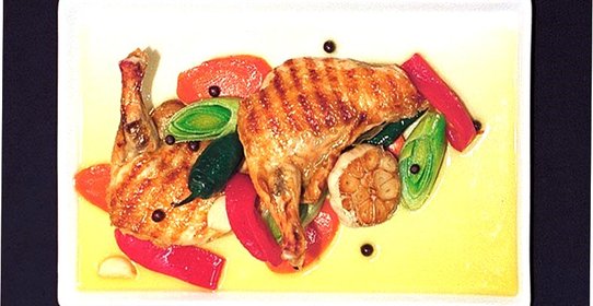 Эскабече из цесарки