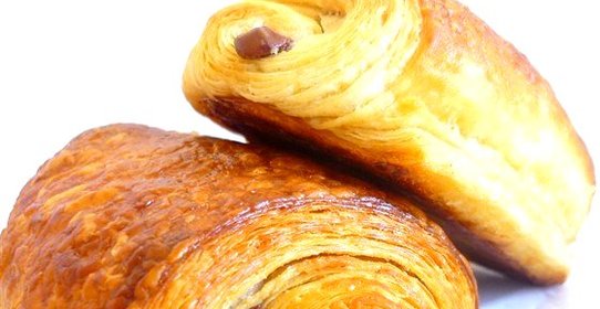 Круассаны с шоколадом