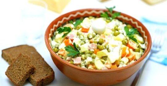 Салат мясной