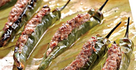 Фаршированные перчики по-тайски