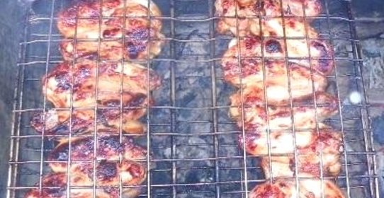 Барбекю из куриных крылышек