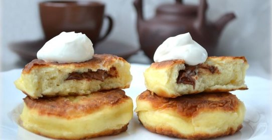 Сырники с шоколадным сюрпризом