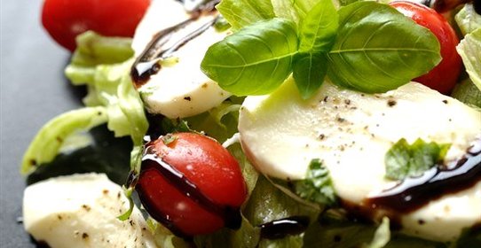 Капрезе на Рождество