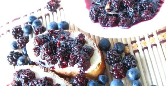 Варенье из черники замороженной