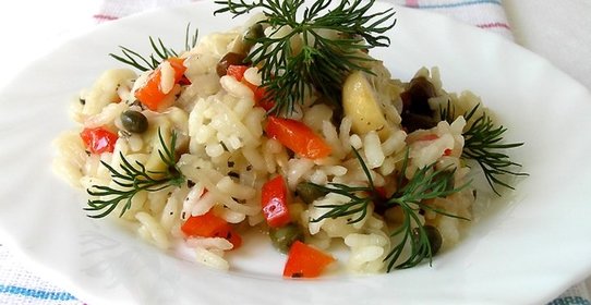 Грибное ризотто