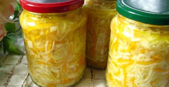 Салат из кабачков