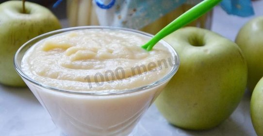 Яблочное пюре Неженка