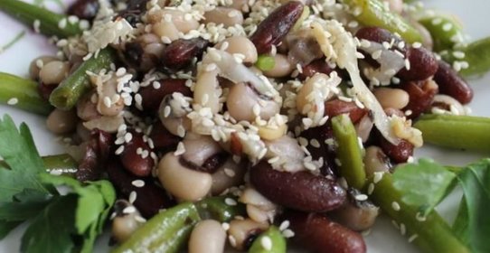 Салат Три фасольки