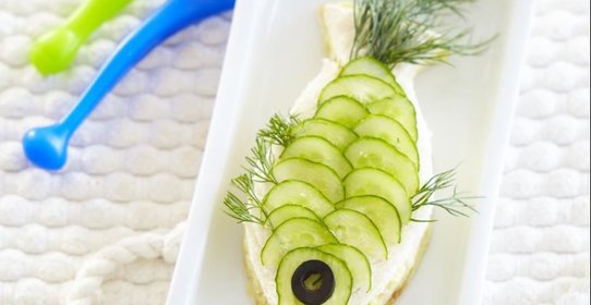 Сэндвичи с креветочным кремом