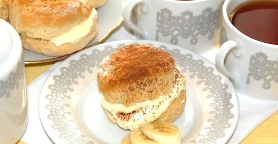 Сконы со сливочным кремом