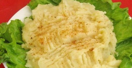 Пюре из картофеля и кабачков