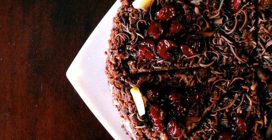 Шоколадный торт с кремом маскарпоне