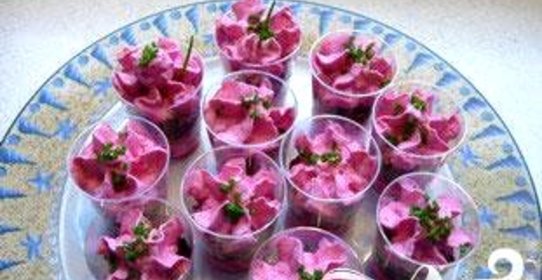 Свекольный мусс