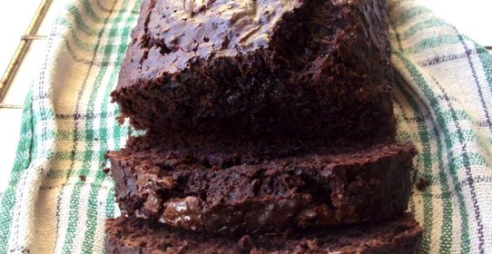 Шоколадный хлеб с цукини