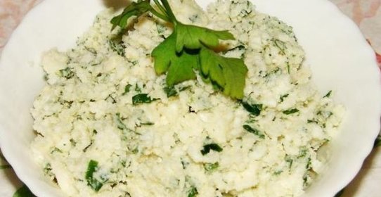 Салат из яиц